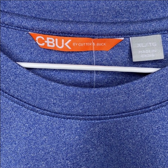 CBUK Moisture Wicking Jackson Crewneck Tour Blue Long Sleeve Shirt Size XL NWT - Picture 7 of 12